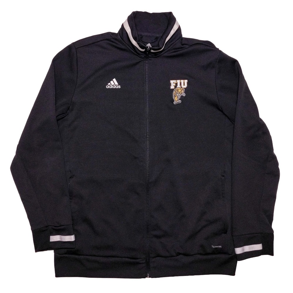 ADIDAS FIU Florida International Panthers Full Zip Jacket Black Women's XL